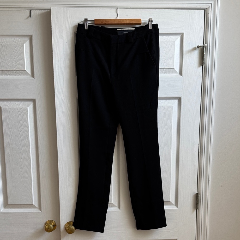 Roland Mouret Black Men's Dress Pants